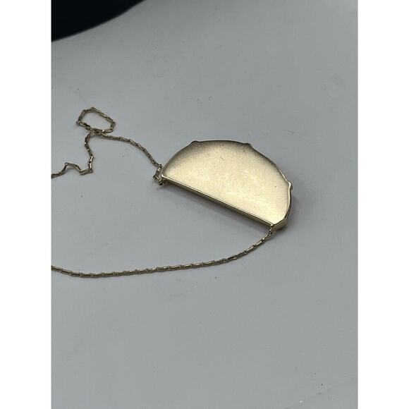 Stella & Dot Collector's Box Peach‎ Pink Quartz Pendant Necklace - Picture 10 of 13